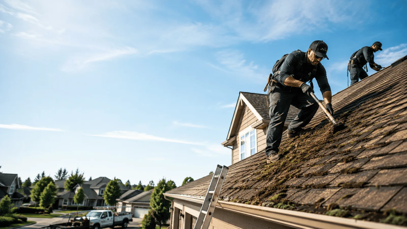Roof Moss Removal in Bertrand, MO near me